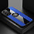 Silikon Hülle Handyhülle Ultra Dünn Schutzhülle Tasche Flexible mit Magnetisch Fingerring Ständer A07 für Samsung Galaxy S21 FE 5G