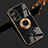 Silikon Hülle Handyhülle Ultra Dünn Schutzhülle Tasche Flexible mit Magnetisch Fingerring Ständer AN2 für Xiaomi Poco M4 Pro 5G