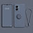 Silikon Hülle Handyhülle Ultra Dünn Schutzhülle Tasche Flexible mit Magnetisch Fingerring Ständer für OnePlus Nord N300 5G