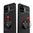 Silikon Hülle Handyhülle Ultra Dünn Schutzhülle Tasche Flexible mit Magnetisch Fingerring Ständer für Oppo F17 Pro