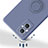 Silikon Hülle Handyhülle Ultra Dünn Schutzhülle Tasche Flexible mit Magnetisch Fingerring Ständer für Oppo F21s Pro 5G