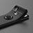 Silikon Hülle Handyhülle Ultra Dünn Schutzhülle Tasche Flexible mit Magnetisch Fingerring Ständer für Xiaomi Redmi 9C