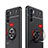 Silikon Hülle Handyhülle Ultra Dünn Schutzhülle Tasche Flexible mit Magnetisch Fingerring Ständer JM1 für Oppo K9 Pro 5G
