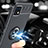 Silikon Hülle Handyhülle Ultra Dünn Schutzhülle Tasche Flexible mit Magnetisch Fingerring Ständer JM1 für Samsung Galaxy A22s 5G