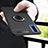 Silikon Hülle Handyhülle Ultra Dünn Schutzhülle Tasche Flexible mit Magnetisch Fingerring Ständer JM1 für Samsung Galaxy A50