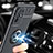 Silikon Hülle Handyhülle Ultra Dünn Schutzhülle Tasche Flexible mit Magnetisch Fingerring Ständer JM2 für Oppo F19 Pro+ Plus 5G
