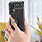 Silikon Hülle Handyhülle Ultra Dünn Schutzhülle Tasche Flexible mit Magnetisch Fingerring Ständer JM2 für Samsung Galaxy A32 5G