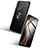 Silikon Hülle Handyhülle Ultra Dünn Schutzhülle Tasche Flexible mit Magnetisch Fingerring Ständer JM3 für Samsung Galaxy A23 5G