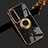 Silikon Hülle Handyhülle Ultra Dünn Schutzhülle Tasche Flexible mit Magnetisch Fingerring Ständer S01 für Sony Xperia 10 V