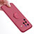 Silikon Hülle Handyhülle Ultra Dünn Schutzhülle Tasche Flexible mit Magnetisch Fingerring Ständer S01 für Vivo X80 Pro 5G