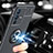 Silikon Hülle Handyhülle Ultra Dünn Schutzhülle Tasche Flexible mit Magnetisch Fingerring Ständer SD1 für Vivo V23 Pro 5G