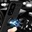 Silikon Hülle Handyhülle Ultra Dünn Schutzhülle Tasche Flexible mit Magnetisch Fingerring Ständer SD1 für Xiaomi Mi 10T 5G