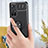 Silikon Hülle Handyhülle Ultra Dünn Schutzhülle Tasche Flexible mit Magnetisch Fingerring Ständer SD1 für Xiaomi Poco M4 Pro 5G