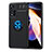 Silikon Hülle Handyhülle Ultra Dünn Schutzhülle Tasche Flexible mit Magnetisch Fingerring Ständer SD1 für Xiaomi Poco X4 NFC Blau und Schwarz