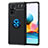 Silikon Hülle Handyhülle Ultra Dünn Schutzhülle Tasche Flexible mit Magnetisch Fingerring Ständer SD1 für Xiaomi Redmi Note 10 Pro 4G