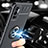 Silikon Hülle Handyhülle Ultra Dünn Schutzhülle Tasche Flexible mit Magnetisch Fingerring Ständer SD1 für Xiaomi Redmi Note 10T 5G