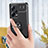 Silikon Hülle Handyhülle Ultra Dünn Schutzhülle Tasche Flexible mit Magnetisch Fingerring Ständer SD1 für Xiaomi Redmi Note 12 Explorer