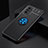 Silikon Hülle Handyhülle Ultra Dünn Schutzhülle Tasche Flexible mit Magnetisch Fingerring Ständer SD2 für Xiaomi Mi 11X Pro 5G Blau und Schwarz