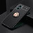 Silikon Hülle Handyhülle Ultra Dünn Schutzhülle Tasche Flexible mit Magnetisch Fingerring Ständer SD2 für Xiaomi Redmi 10 5G Gold und Schwarz