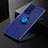Silikon Hülle Handyhülle Ultra Dünn Schutzhülle Tasche Flexible mit Magnetisch Fingerring Ständer SD2 für Xiaomi Redmi K30S 5G Blau