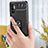 Silikon Hülle Handyhülle Ultra Dünn Schutzhülle Tasche Flexible mit Magnetisch Fingerring Ständer SD2 für Xiaomi Redmi Note 11 SE 5G