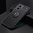 Silikon Hülle Handyhülle Ultra Dünn Schutzhülle Tasche Flexible mit Magnetisch Fingerring Ständer SD2 für Xiaomi Redmi Note 11E 5G
