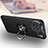Silikon Hülle Handyhülle Ultra Dünn Schutzhülle Tasche Flexible mit Magnetisch Fingerring Ständer SD3 für Vivo X90 5G