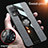 Silikon Hülle Handyhülle Ultra Dünn Schutzhülle Tasche Flexible mit Magnetisch Fingerring Ständer X01L für Realme 8 5G
