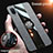 Silikon Hülle Handyhülle Ultra Dünn Schutzhülle Tasche Flexible mit Magnetisch Fingerring Ständer X01L für Samsung Galaxy A02