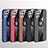 Silikon Hülle Handyhülle Ultra Dünn Schutzhülle Tasche Flexible mit Magnetisch Fingerring Ständer X01L für Samsung Galaxy A22 4G