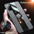 Silikon Hülle Handyhülle Ultra Dünn Schutzhülle Tasche Flexible mit Magnetisch Fingerring Ständer X01L für Samsung Galaxy M02s