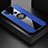 Silikon Hülle Handyhülle Ultra Dünn Schutzhülle Tasche Flexible mit Magnetisch Fingerring Ständer X01L für Xiaomi Redmi 10A 4G Blau