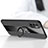 Silikon Hülle Handyhülle Ultra Dünn Schutzhülle Tasche Flexible mit Magnetisch Fingerring Ständer X01L für Xiaomi Redmi Note 10T 5G