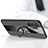 Silikon Hülle Handyhülle Ultra Dünn Schutzhülle Tasche Flexible mit Magnetisch Fingerring Ständer X02L für Samsung Galaxy A32 5G