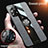 Silikon Hülle Handyhülle Ultra Dünn Schutzhülle Tasche Flexible mit Magnetisch Fingerring Ständer X02L für Samsung Galaxy A52s 5G