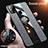 Silikon Hülle Handyhülle Ultra Dünn Schutzhülle Tasche Flexible mit Magnetisch Fingerring Ständer X02L für Samsung Galaxy M31 Prime Edition