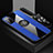 Silikon Hülle Handyhülle Ultra Dünn Schutzhülle Tasche Flexible mit Magnetisch Fingerring Ständer X03L für Oppo A55 5G