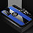 Silikon Hülle Handyhülle Ultra Dünn Schutzhülle Tasche Flexible mit Magnetisch Fingerring Ständer X03L für Oppo F21 Pro 5G