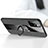 Silikon Hülle Handyhülle Ultra Dünn Schutzhülle Tasche Flexible mit Magnetisch Fingerring Ständer X03L für Xiaomi Redmi 10 4G