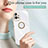 Silikon Hülle Handyhülle Ultra Dünn Schutzhülle Tasche Flexible mit Magnetisch Fingerring Ständer XL1 für Vivo T1 5G India