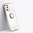 Silikon Hülle Handyhülle Ultra Dünn Schutzhülle Tasche Flexible mit Magnetisch Fingerring Ständer XL1 für Xiaomi Mi 12 Lite NE 5G