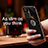 Silikon Hülle Handyhülle Ultra Dünn Schutzhülle Tasche Flexible mit Magnetisch Fingerring Ständer XL1 für Xiaomi Redmi Note 10 Pro 4G