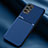 Silikon Hülle Handyhülle Ultra Dünn Schutzhülle Tasche Flexible mit Magnetisch für Samsung Galaxy A13 4G Blau