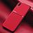 Silikon Hülle Handyhülle Ultra Dünn Schutzhülle Tasche Flexible mit Magnetisch für Samsung Galaxy M02 Rot