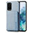 Silikon Hülle Handyhülle Ultra Dünn Schutzhülle Tasche Flexible mit Magnetisch S01D für Samsung Galaxy S20 Plus
