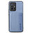 Silikon Hülle Handyhülle Ultra Dünn Schutzhülle Tasche Flexible mit Magnetisch S01D für Xiaomi Mi 11T 5G Blau