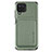 Silikon Hülle Handyhülle Ultra Dünn Schutzhülle Tasche Flexible mit Magnetisch S02D für Samsung Galaxy A12 Grün