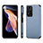 Silikon Hülle Handyhülle Ultra Dünn Schutzhülle Tasche Flexible mit Magnetisch S02D für Xiaomi Mi 11i 5G (2022) Blau