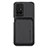Silikon Hülle Handyhülle Ultra Dünn Schutzhülle Tasche Flexible mit Magnetisch S02D für Xiaomi Redmi 10 4G Schwarz