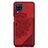 Silikon Hülle Handyhülle Ultra Dünn Schutzhülle Tasche Flexible mit Magnetisch S03D für Samsung Galaxy A12 Nacho Rot